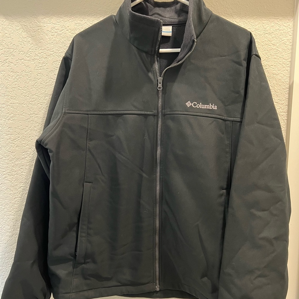 Waterproof Columbia jacket black